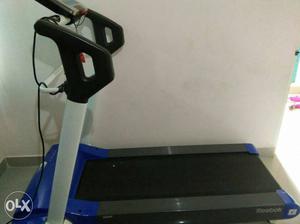Black And Blue Reebok Treadmill
