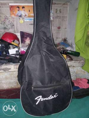 Black Fender Guitar