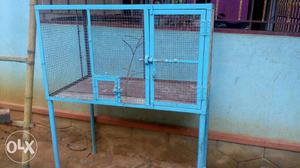 Blue iron Pet Cage