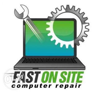 Fast On Site Computer Repair Text