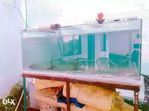 Fish Tank with angular stand for sale