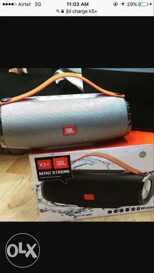 Gray JBL Charge K5+ Mini Extreme With Box