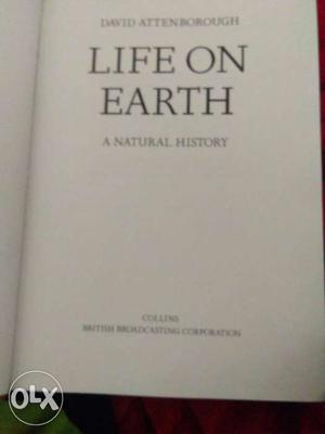 Life On Earth Book