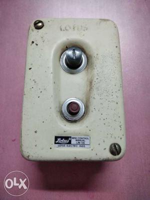 NEW, UNUSED, Borewell Motor switch, Seal not