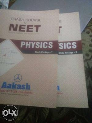 Neet Aakash Crash Course Books