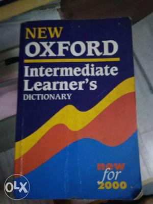 New Oxford Intermediate Learner's Dictionary Book