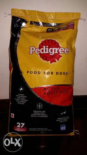 New Pedigree Food For Dogs Sack