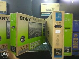 New like Sony Bravia Led TV box pcked with bill 1 year
