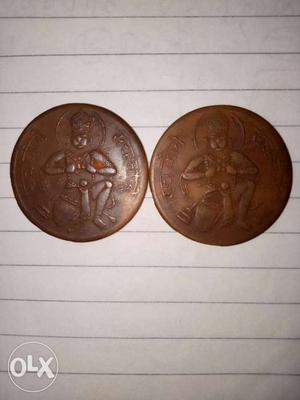 OLD COIN Round 2 Copper Coins
