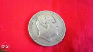 Old Silver Emperor Edward Coin year 