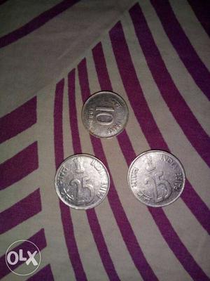 Old coin if 25 paisa and 10 paisa for sale