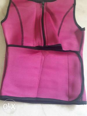 Pink And Black Waist Trainer