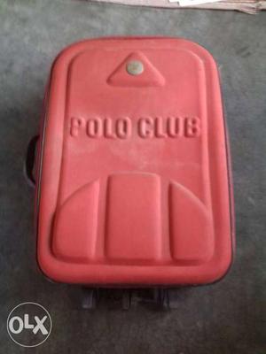 Red Polo Club Roller Luggae