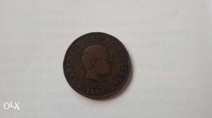 Round Copper Coin