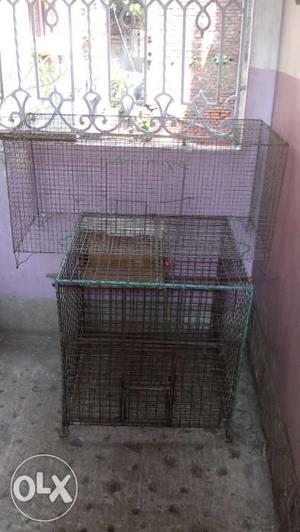 Two cages for sale in good condition. Price may