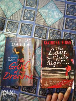 Two latest novels by durjoy datta and Ravinder