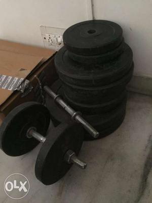 Weights - Free Weight Stack Set - 35Kgs Total