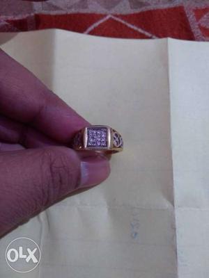 Diamond-Gold Ring