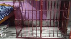 Dog cage in very low price. Iron made