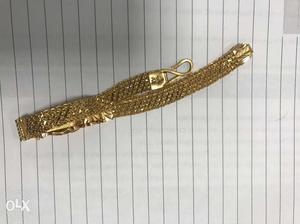 Gold 916 bracelet 16.2 gm. Rs 