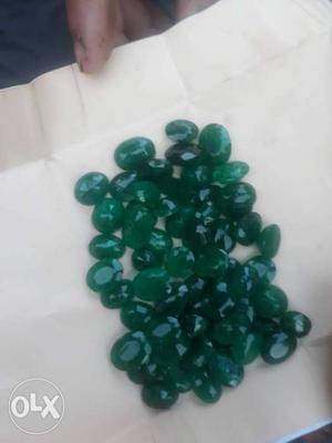 Green Polished Stone Lot