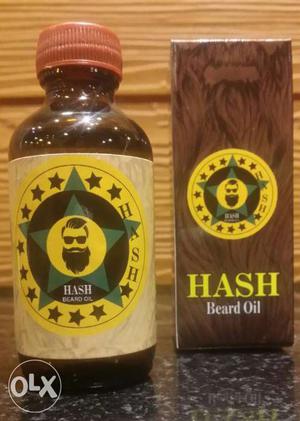 Hash Beard Oil Bottle With Box