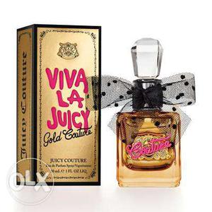 Imported Viva La Juicy Gold Couture Parfum New