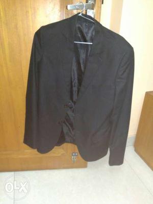 Jet Black Coat Size 28
