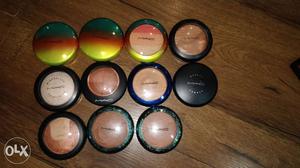 Limited edition MAC highlighters and bronzers,