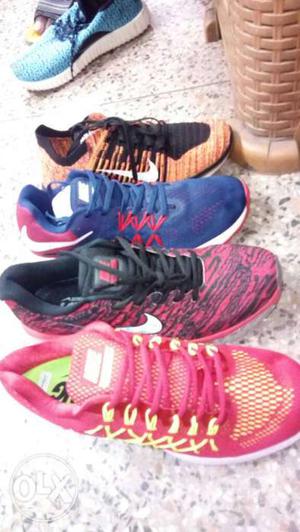 Nike pagasus and  all running shoes