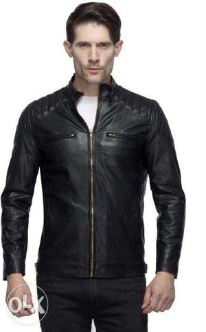 PU Leather Jacket brand new for sale at DIWALI sale price