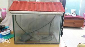 Price negotiable Red And White Fish Tank