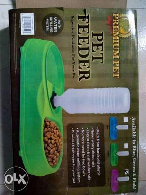 Used Pet Feeder for dogs and cats