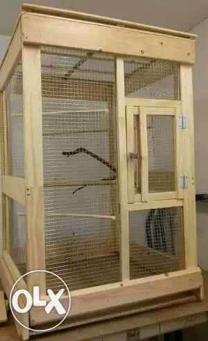 Wooden Bird cage