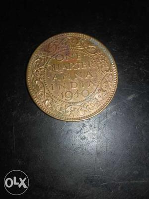 1 Indian Anna  Coin
