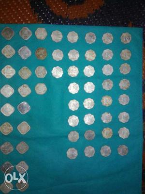 2 Paise 3Paise 5Paise 57 old coins about s