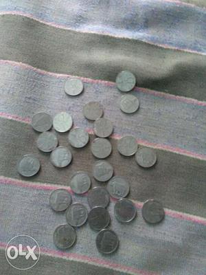 25 paisa old 25 raino coin