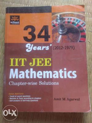 34 Years IIT JEE Mathematics