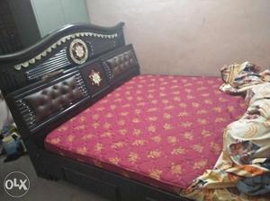 6/8 double cot With bed.100./. Teak wood