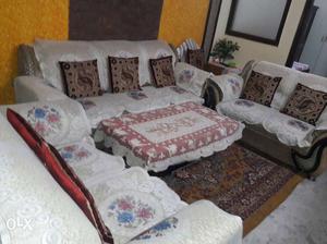7 seater sofa set not table include