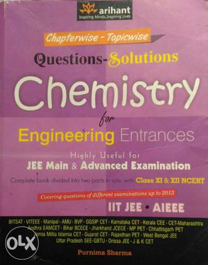 Arihant Chemistry chaptarwise-topicwise qst solutn