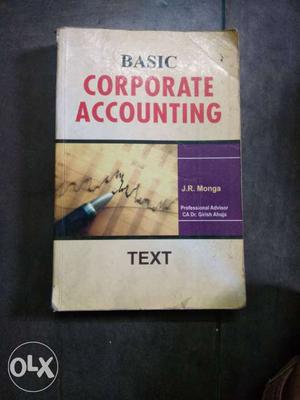 Basic Corporate Accounting Text Book