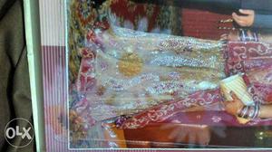 Beautiful bridal lehenga at very low price.hurry