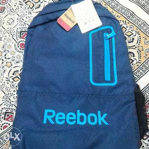 Black And Blue Reebok Backpack