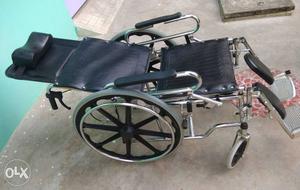 Black And Gray Wheelchair