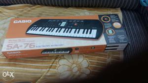 Black Casio SA-76 Box