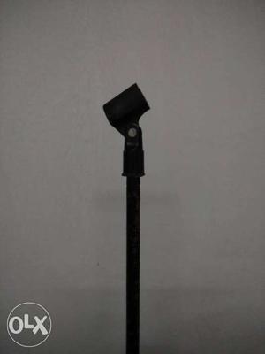 Black Microphone Stand