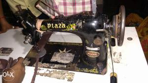 Black Plaza Sewing Machine
