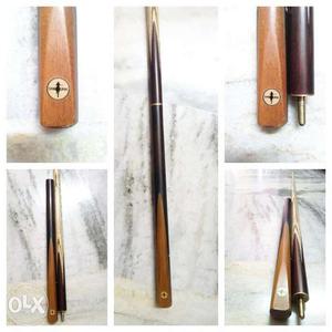 Brown And Black Cue Stick