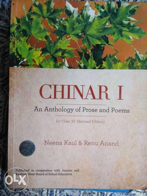 Chinar 1 An Anthology Of Prose And Poems Book